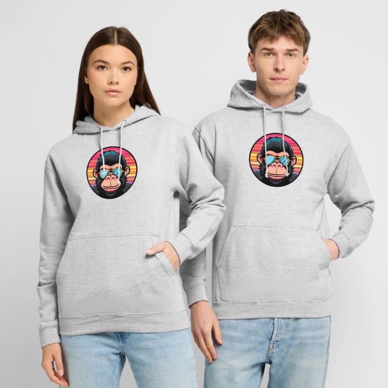 Monkey Comic Cool Unisex Hoodie
