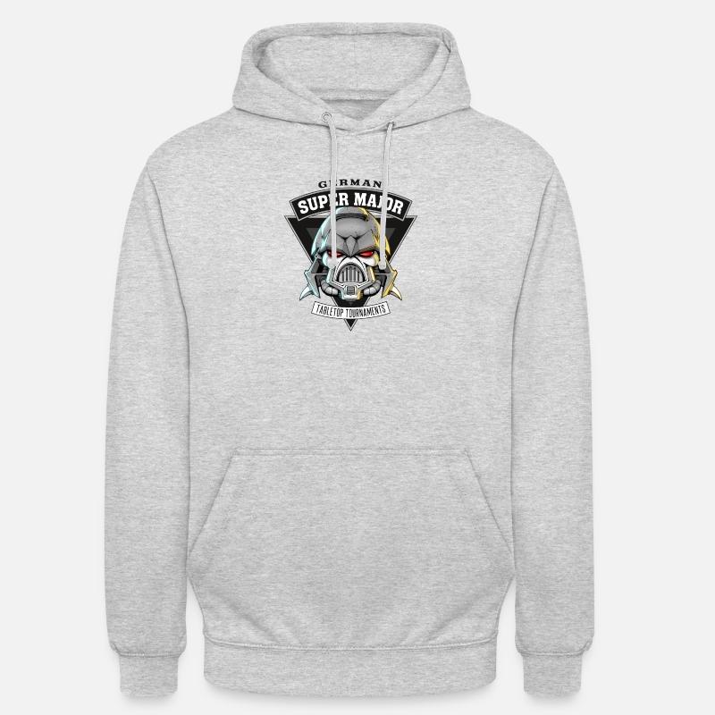 GMS Logo - Unisex Hoodie - Hellgrau meliert