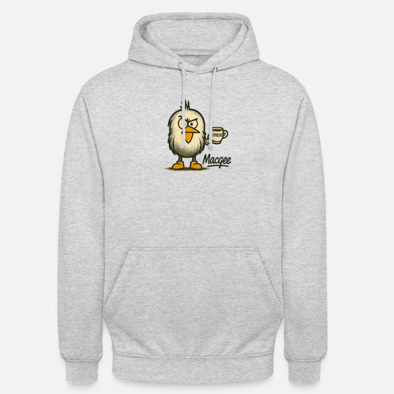 53AE6DF9 7AF3 42F1 928F 2DFABDA3C39B - Unisex Hoodie - Hellgrau meliert