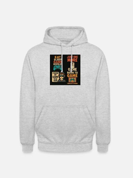 Gamer Life Combo - Unisex Hoodie - light heather grey