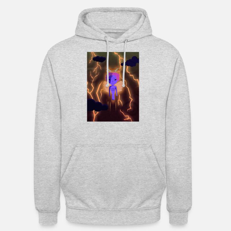 Devil - Unisex Hoodie - light heather grey