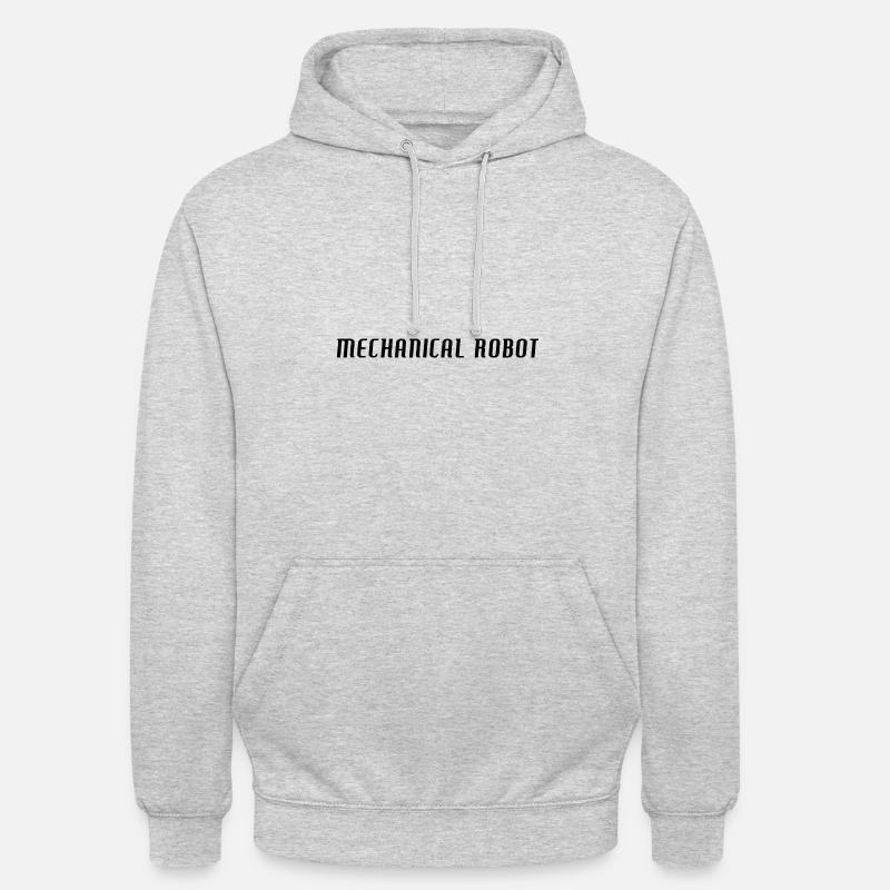 Mechanical Robot - Unisex Hoodie - Hellgrau meliert