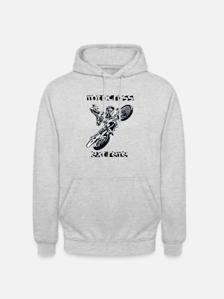 Motocross - Unisex Hoodie - light heather grey