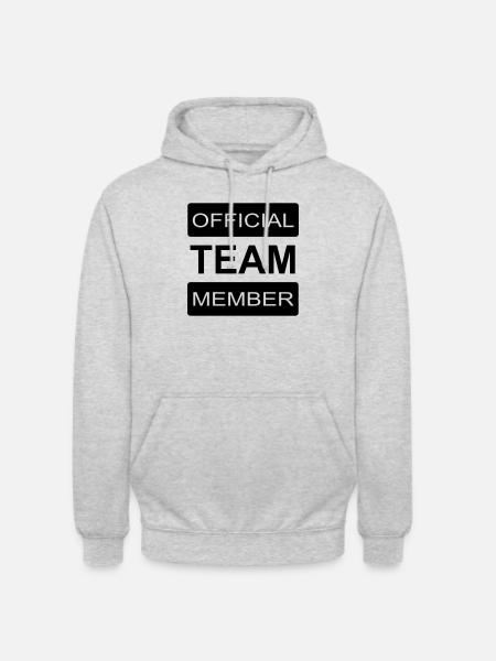 Team Member - Unisex Hoodie - light heather grey
