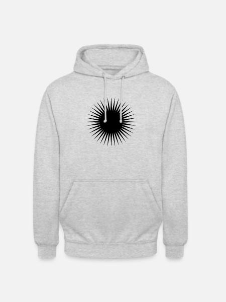 Sun - Unisex Hoodie - light heather grey