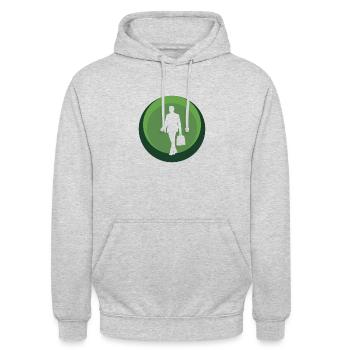 Banking Banker Banks - Unisex Hoodie - light heather grey - Front - Alina (178cm) & Michal (187cm)