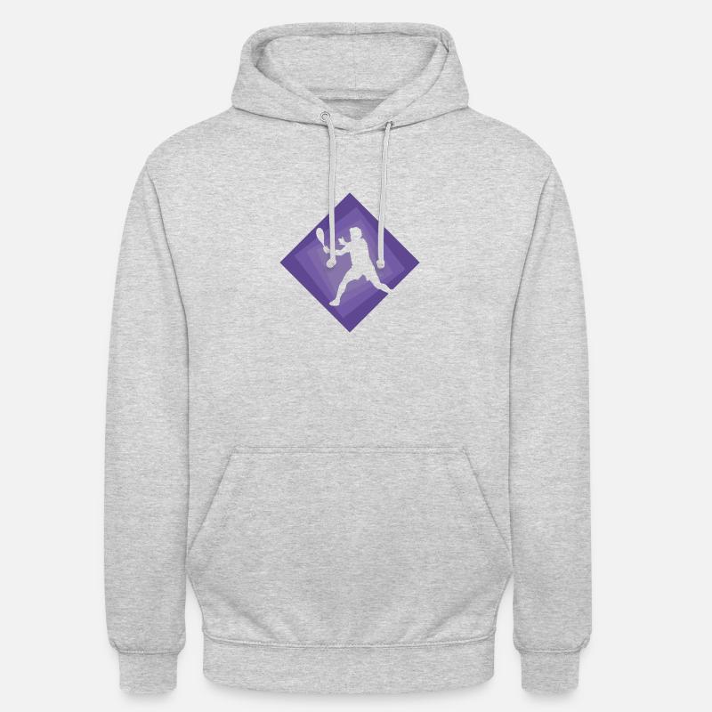 Squash Squash Player Squash Racket - Unisex Hoodie - light heather grey