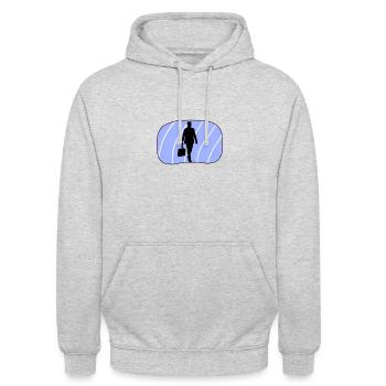 Banking Stock Exchange Banking - Unisex Hoodie - light heather grey - Front - Alina (178cm) & Michal (187cm)