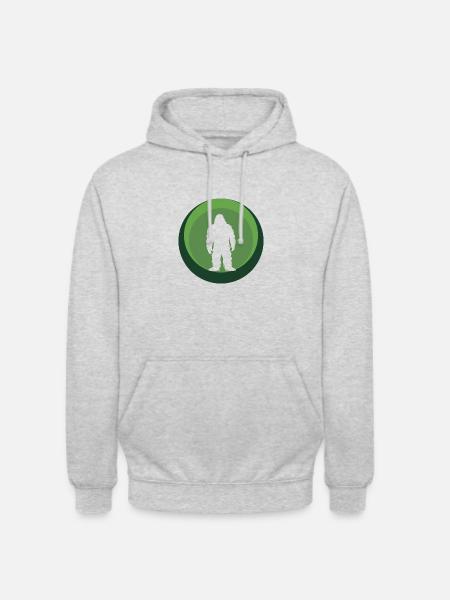 Lochness Bigfoot Lochness - Unisex Hoodie - light heather grey