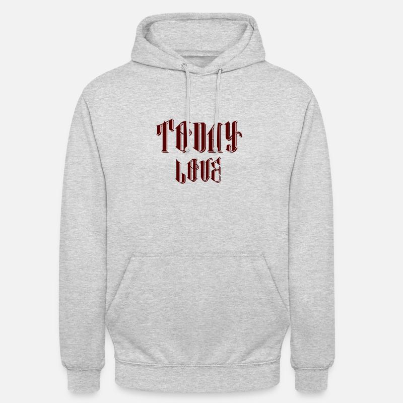 À VOTRE SANTÉ - Sweat-shirt à capuche unisexe - gris clair chiné