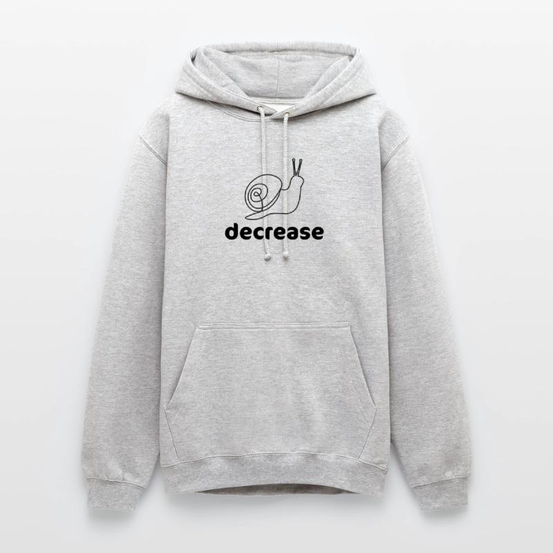 decrease Sweat-shirt à capuche unisexe