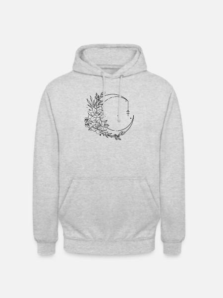 Schütze Astrologie - Unisex Hoodie - Hellgrau meliert