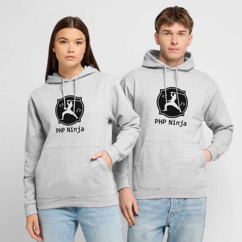 PHP Ninja - PHP Programmierer Coder Nerd Webdesign Unisex Hoodie