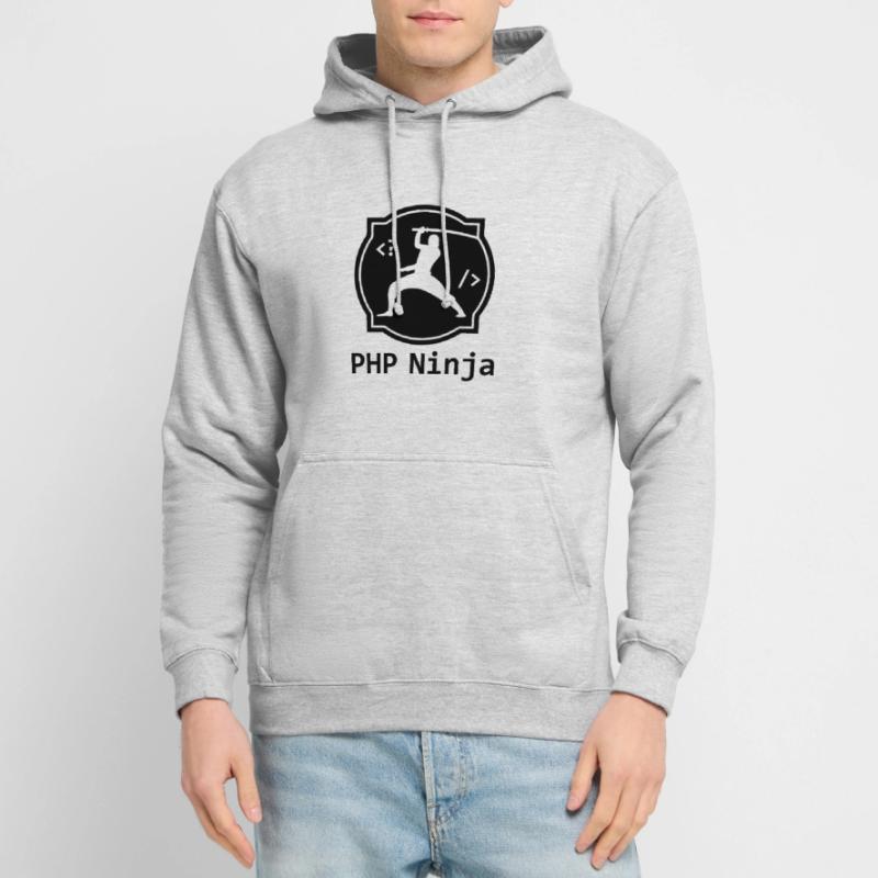 PHP Ninja - PHP Programmierer Coder Nerd Webdesign Unisex Hoodie