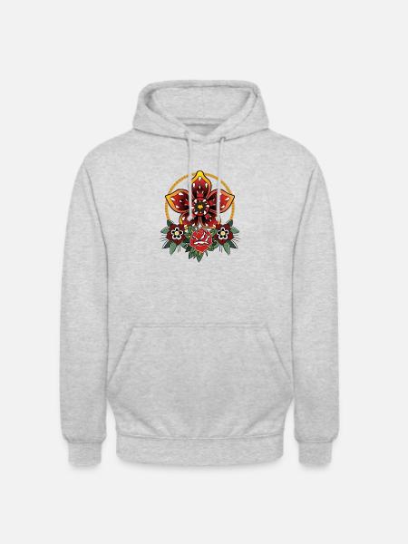 Traditional Demogorg - Unisex Hoodie - light heather grey