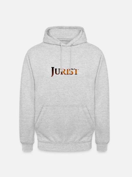 jurist - Unisex Hoodie - light heather grey