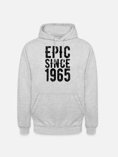 Epic since 1965 - Unisex Hoodie - Hellgrau meliert