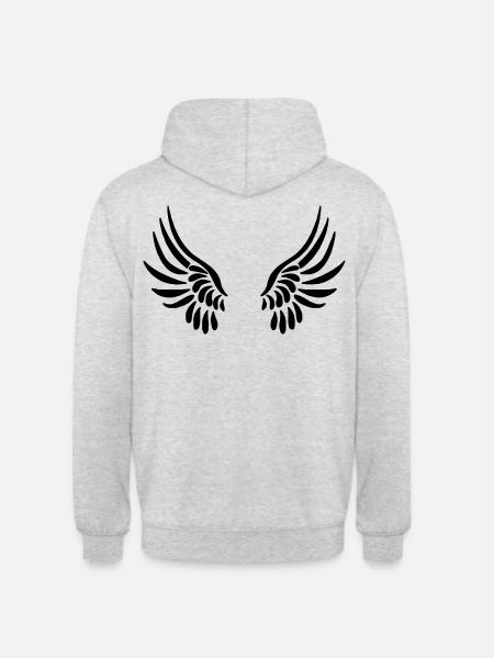 LIKE A BIRD - Unisex Hoodie - light heather grey