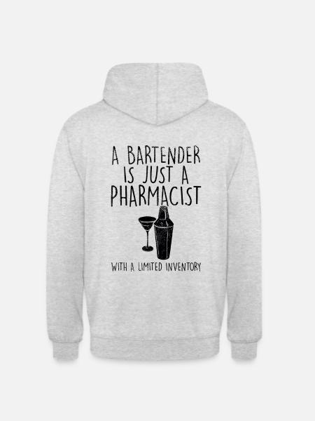 Bartender - Unisex Hoodie - light heather grey