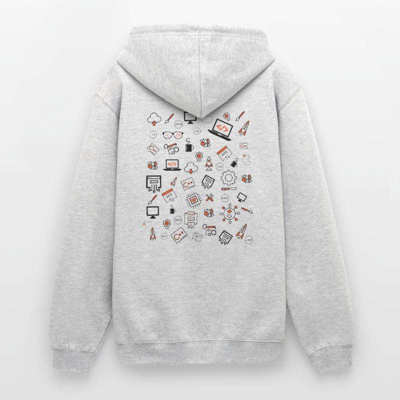 Programmierung von Java-Entwicklern Unisex Hoodie