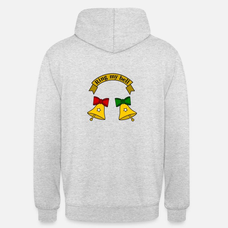 Appelle-moi - Sweat-shirt à capuche unisexe - gris clair chiné