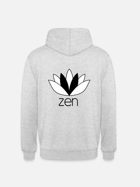 Zen - Unisex Hoodie - light heather grey