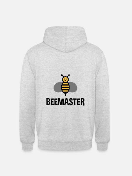 Beemaster (bee) - Unisex Hoodie - light heather grey