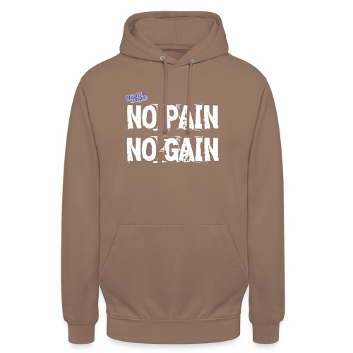 No Pain - No Gain - Luvtröja unisex