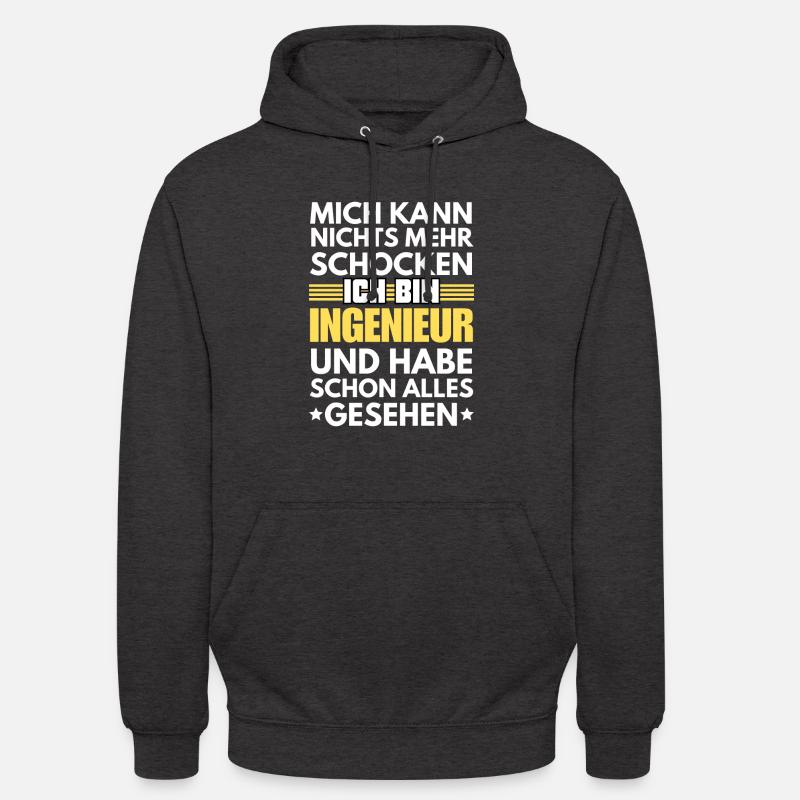 Non-Shockable Engineer - Unisex Hoodie - charcoal grey