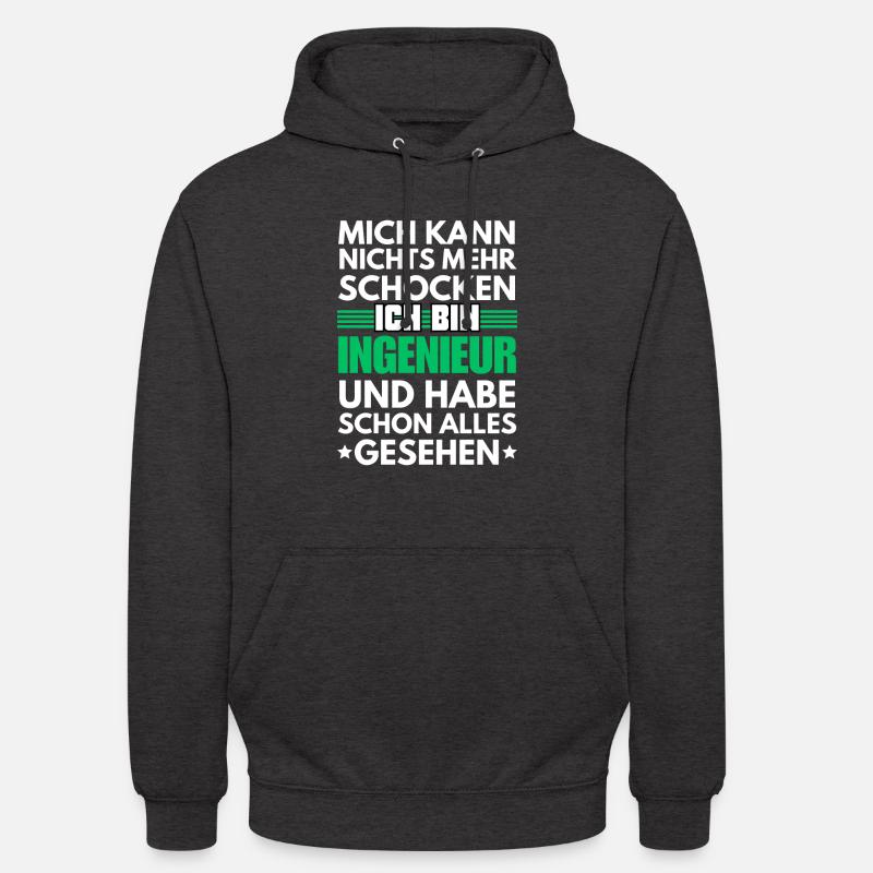 Non-Shockable Engineer - Unisex Hoodie - charcoal grey