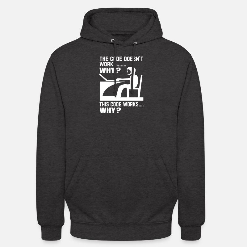 Softwareentwickler Programmierer Geschenk - Unisex Hoodie - Anthrazit