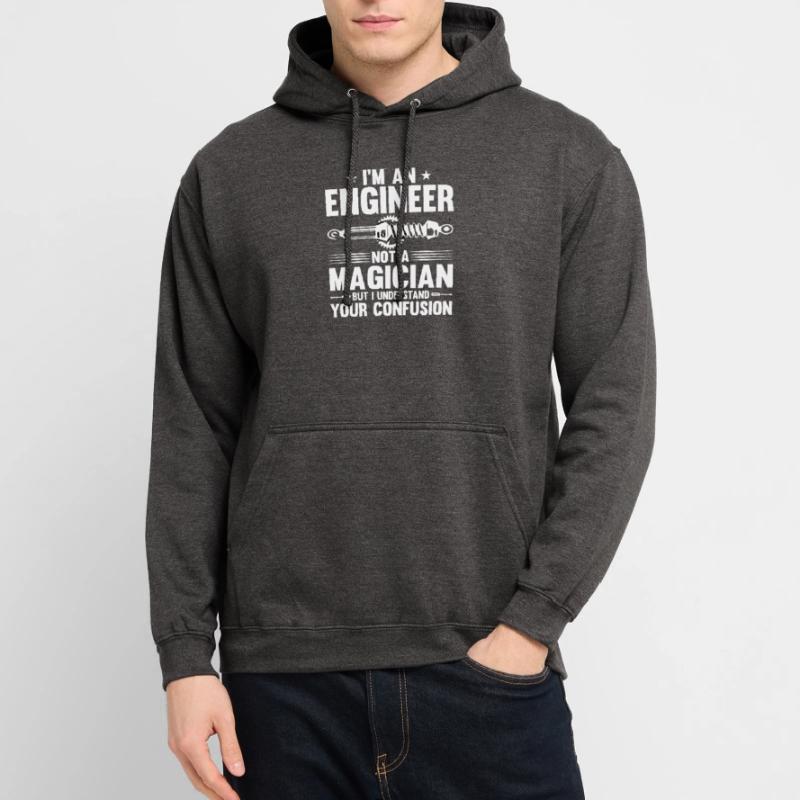 Engineer Brain Mechanical Engineering Electrical Engineering Math Unisex Hoodie