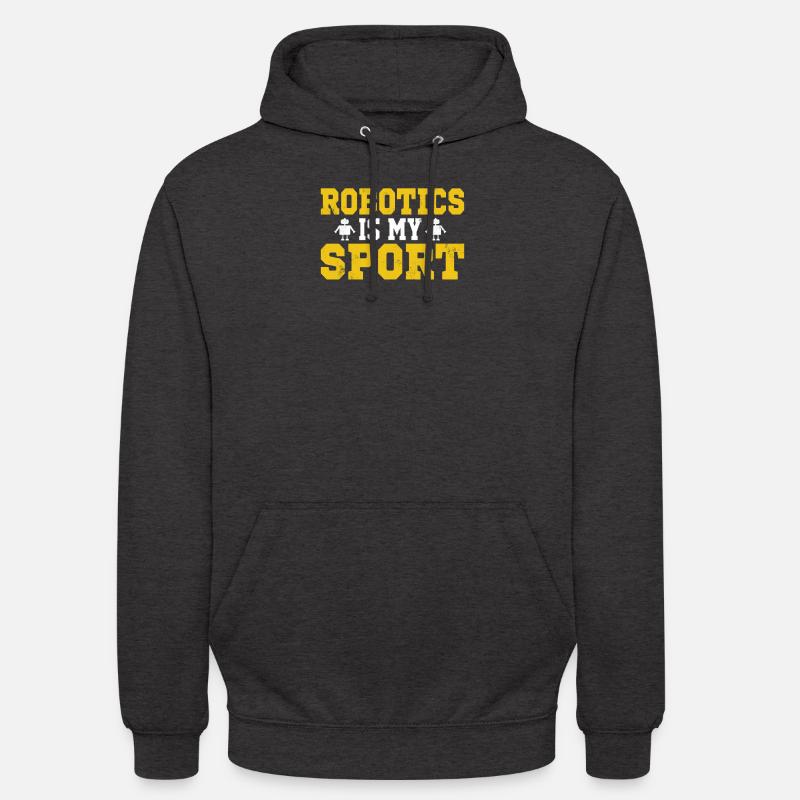 Robot Programmer Automation Technician - Unisex Hoodie - charcoal grey