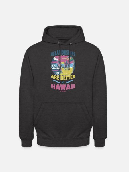 Hawaii - Unisex Hoodie - charcoal grey