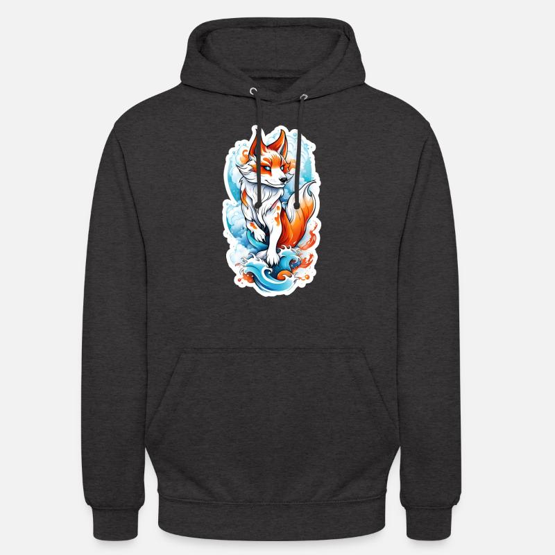 Fuchs - Unisex Hoodie - Anthrazit