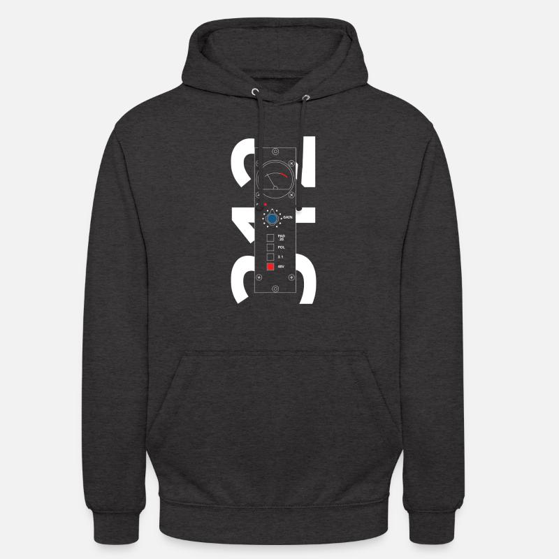API 312 v1 - Sweat-shirt à capuche unisexe - charbon