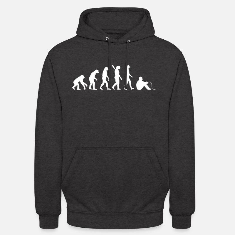 GAMER évolution w - Sweat-shirt à capuche unisexe - charbon