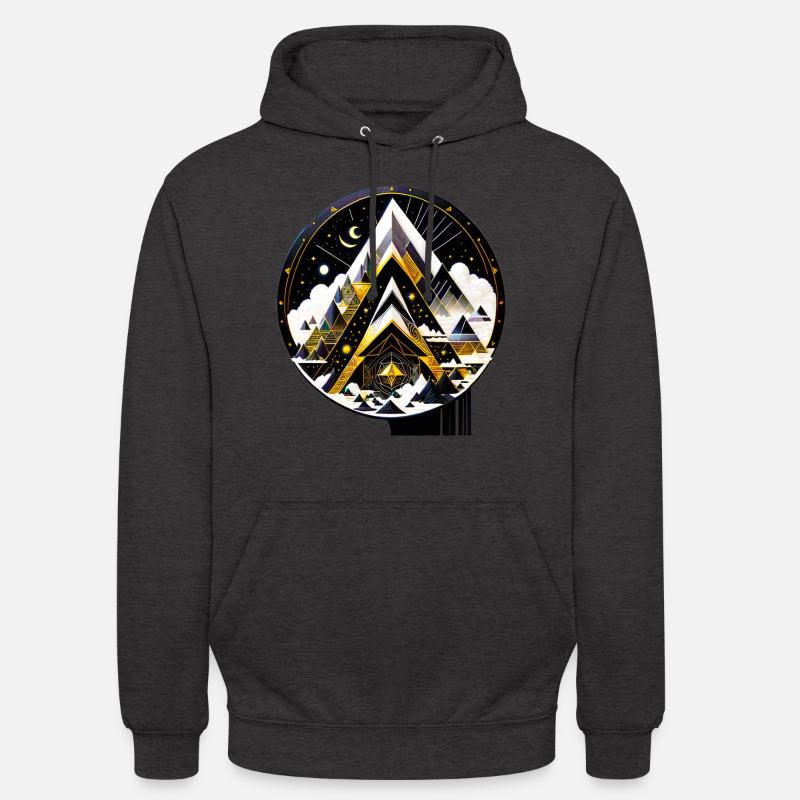 Space mountain - Unisex Hoodie - Anthrazit