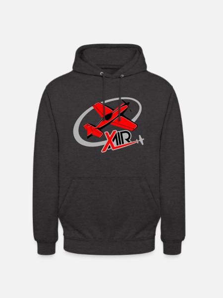 XtremeAir Aerobatic Flight - Unisex Hoodie - charcoal grey