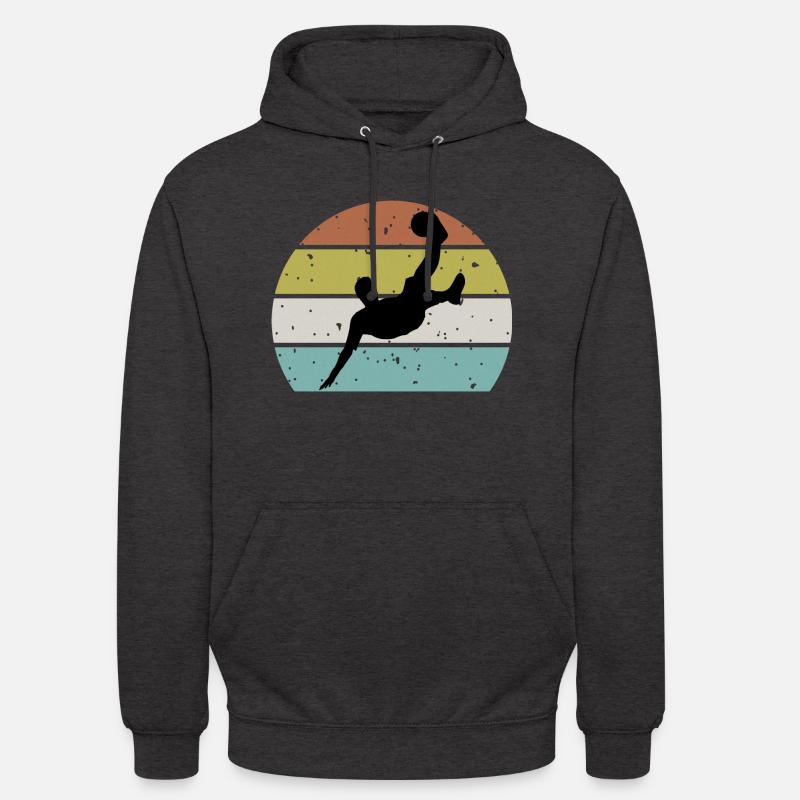 Fallback Vintage - Hættetrøje unisex - charcoal