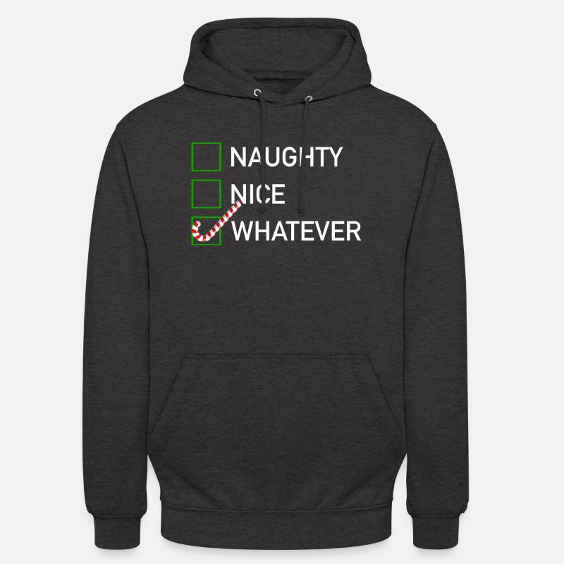 Ungezogen oder nett? - Unisex Hoodie - Anthrazit