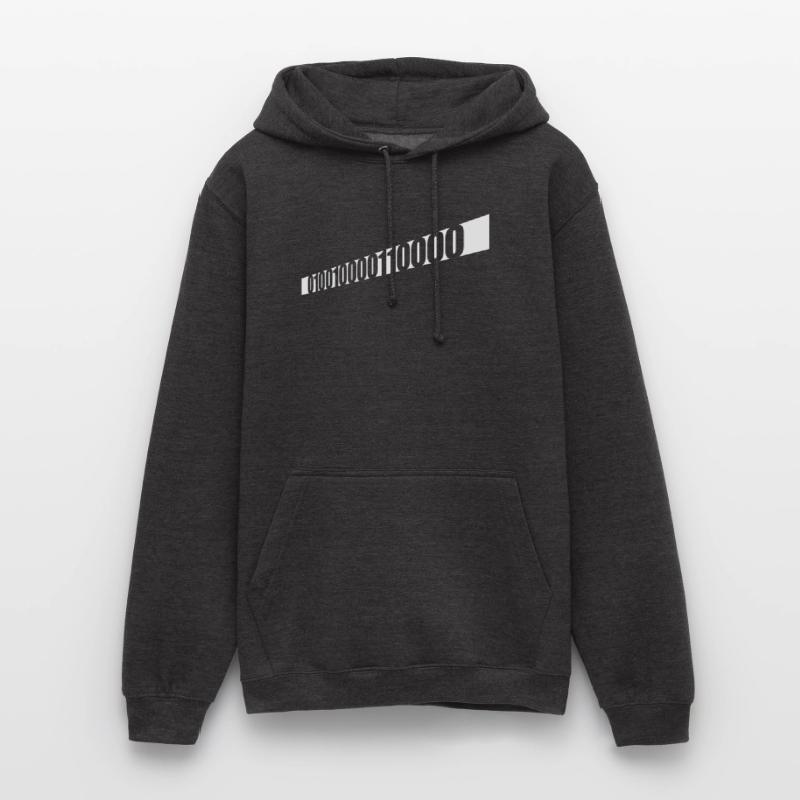 Langage de programme de code binaire Sweat-shirt à capuche unisexe