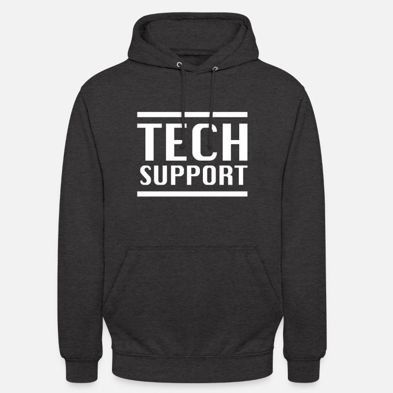 Technischer Support - Unisex Hoodie - Anthrazit