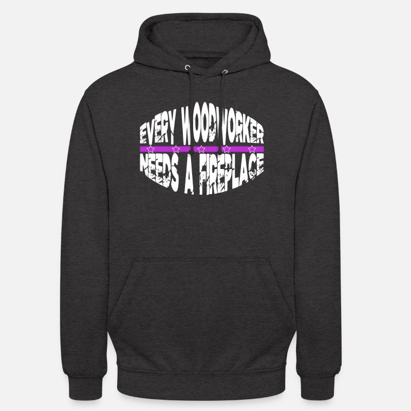 Carpenter Carpenter Tshirts Apprentice - Unisex Hoodie - charcoal grey