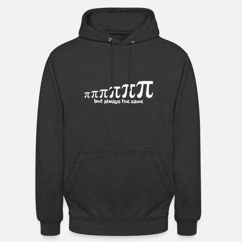 Evolution der Pi-Zahl - Unisex Hoodie - Anthrazit