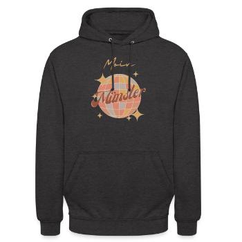 Moin Münster - Unisex Hoodie - Anthrazit - Vorne - Alina (178cm) & Michal (187cm)