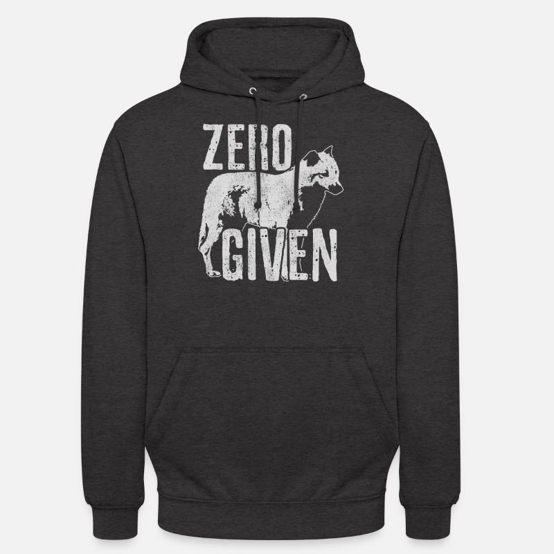 Fox Zero Fox Given Funny - Unisex Hoodie - charcoal grey