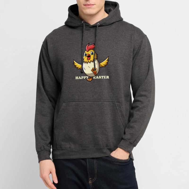 Happy Easter - Easter Chicken - Easter Egg - Gift Unisex Hoodie