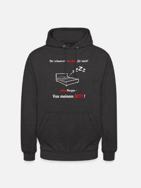 Der schwerste Abschied - Unisex Hoodie - Anthrazit