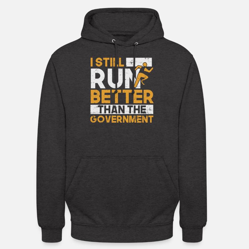 Amputation Rollstuhl - Unisex Hoodie - Anthrazit